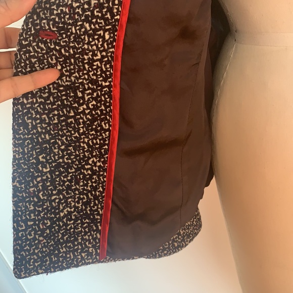 Louis Feraud grey tweed single breasted blazer - Picture 7 of 9